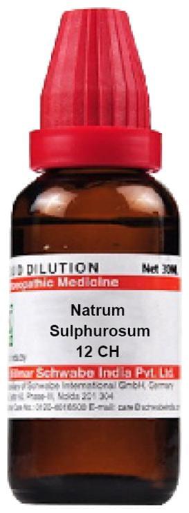 Dr Willmar Schwabe India Natrum Sulphurosum Dilution 12 CH